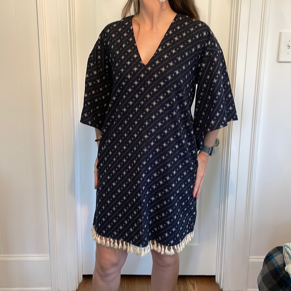 Uncle Frank dress w/tassels SZ m. Super cute and comfortable with pockets